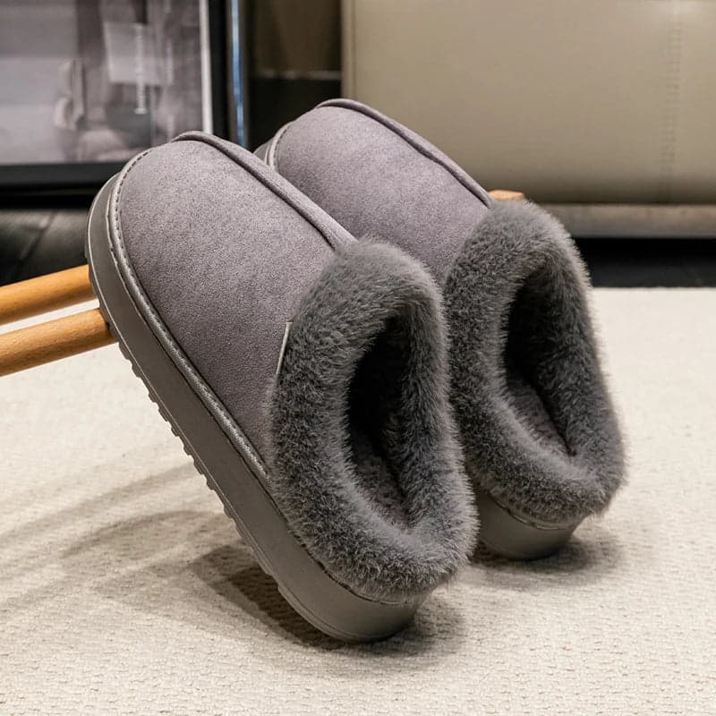 Fluffy Women’s Winter Slippers – Warm & Anti-Slip | CozyStep