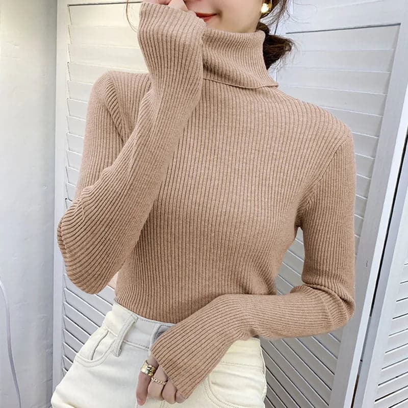 Turtleneck Sweater | Frostine