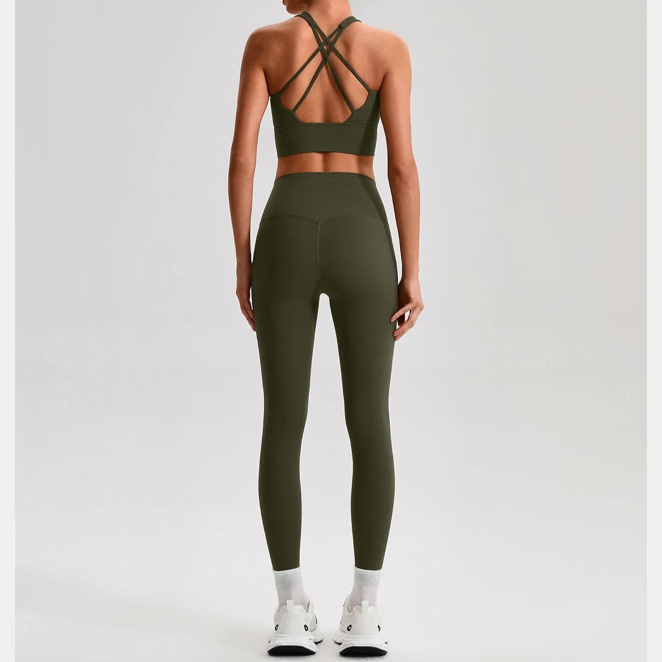 Ribbed Yoga & Gym 2-Piece Set