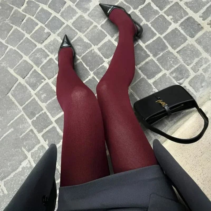 Ultra-Slim High Elastic Leggings – Perfect Fit for All Seasons ❤️ | Zevira