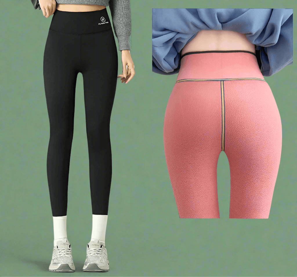 Plush Velvet High-Waist Leggings | Velvet