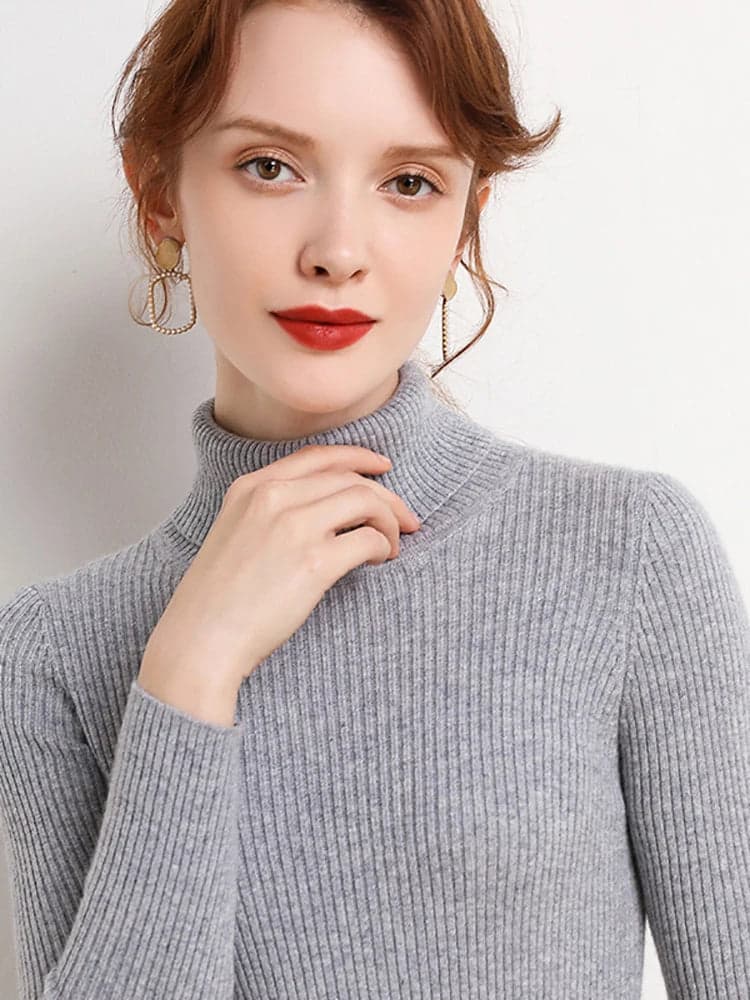 Turtleneck Sweater | Frostine