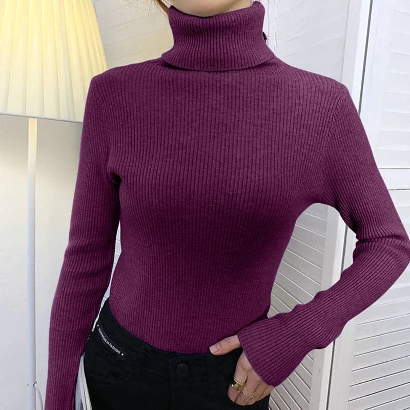 Turtleneck Sweater | Frostine