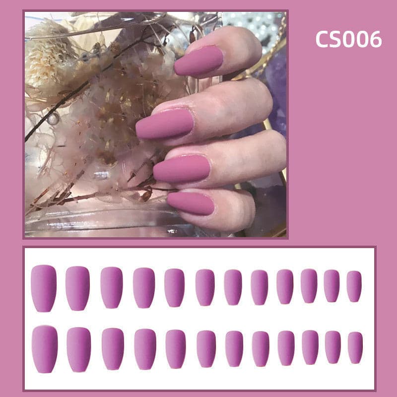 Fake Nails Wear Waterproof Ballet Nails