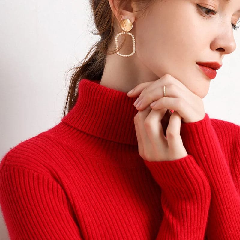Turtleneck Sweater | Frostine