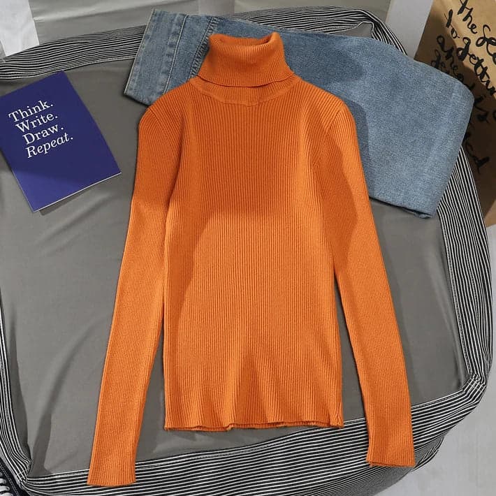 Turtleneck Sweater | Frostine