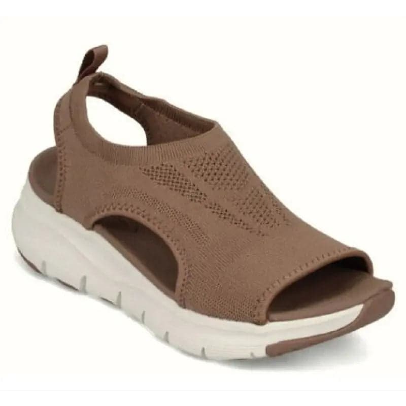 Mesh Fish Platform Sandals | Rachel