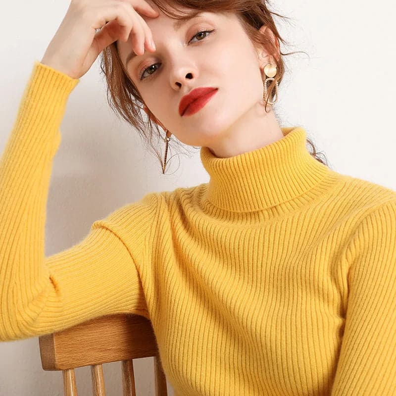 Turtleneck Sweater | Frostine
