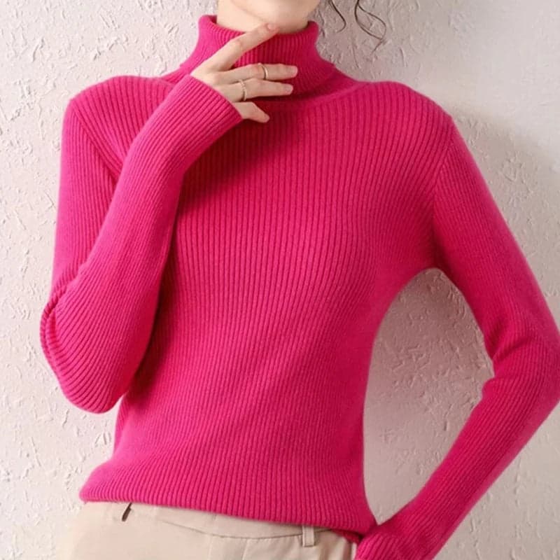 Turtleneck Sweater | Frostine