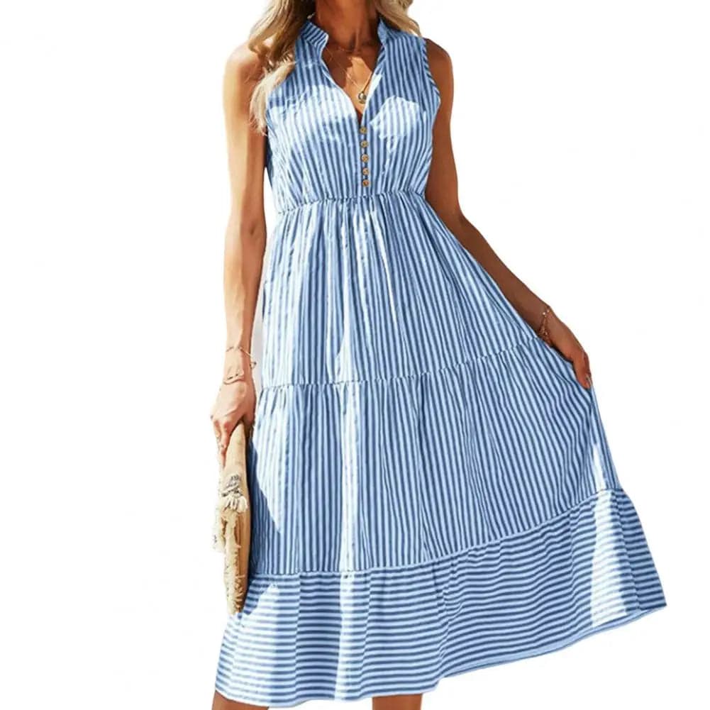 Striped Shirt Dress | Star